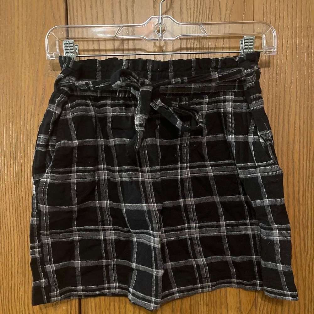 Plaid Mini Skirt